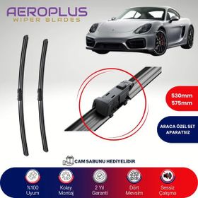 Aeroplus Porsche Cayman 2013-2016 Ön Muz Silecek Takımı