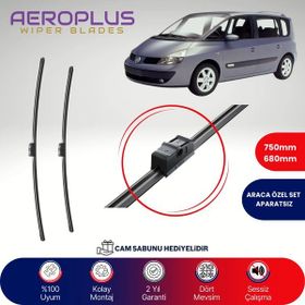 Aeroplus Renault Espace 4 2002-2015 Ön Muz Silecek Takımı