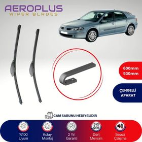 Aeroplus Renault Laguna 2 2001-2007 Ön Muz Silecek Takımı