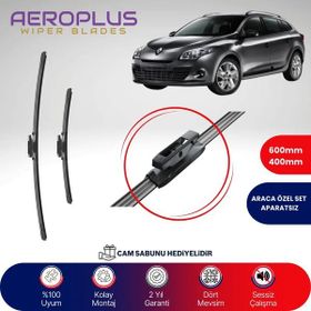 Aeroplus Renault Megane 3 2008-2017 Ön Muz Silecek Takımı