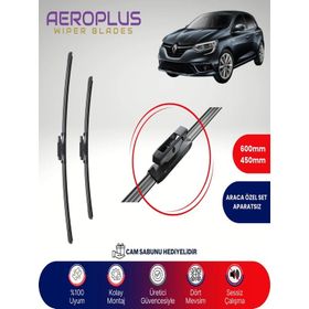 Aeroplus Renault Megane 4 2016-2021 Muz Silecek Takımı