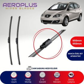 Aeroplus Seat Altea 2009-2015 Ön Muz Silecek Takımı