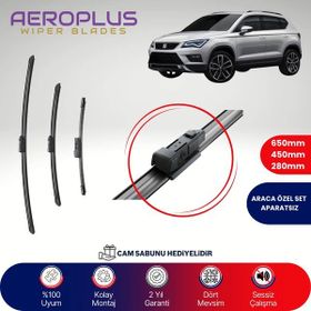 Aeroplus Seat Ateca 2016-2020 Ön Arka Muz Silecek Takımı