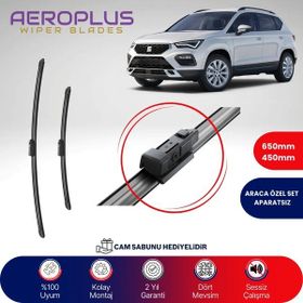 Aeroplus Seat Ateca 2016-2020 Ön Muz Silecek Takımı