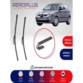 Aeroplus Seat Ibiza 2001-2006 Ön Muz Silecek Takımı