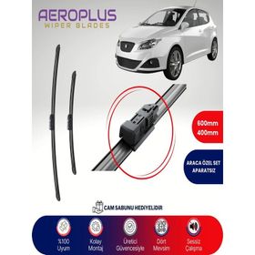 Aeroplus Seat Ibiza 2009-2016 Ön Muz Silecek Takımı