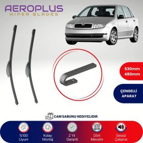 Aeroplus Skoda Fabia 1999-2008 Ön Muz Silecek Takımı