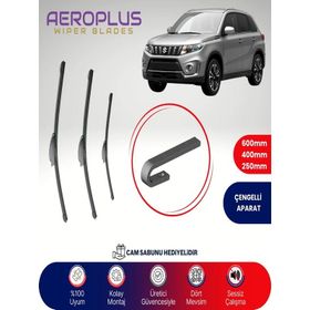 Aeroplus Suzuki Vitara 2015-2018 Ön Arka Muz Silecek Takımı