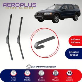 Aeroplus Volvo XC70 2000-2004 Muz Silecek Takımı