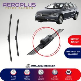 Aeroplus VW Passat Variant 2012-2014 Muz Silecek Takımı