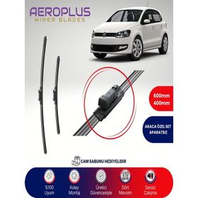 Aeroplus VW Polo 2009-2016 Ön Muz Silecek Takımı