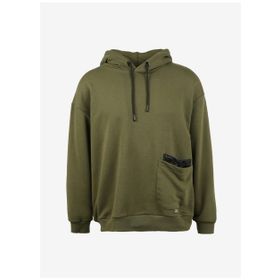 Aeropostale A3WM-SWT10 Kapüşon Yaka Düz Haki Erkek Sweatshirt