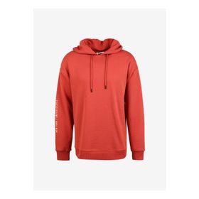 Aeropostale A3WM-SWT13 Kapüşon Yaka Baskılı Kiremit Erkek Sweatshirt
