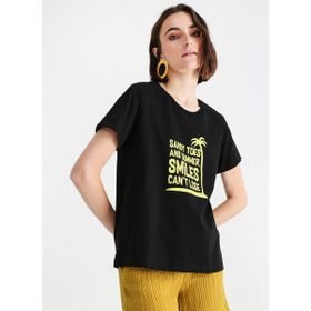 Aeropostale Baskılı Siyah Erkek Şort Mayo