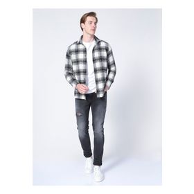Aeropostale E-Luke Slim Fit Antrasit Erkek Denim Pantolon