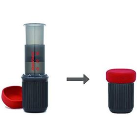 AeroPress Go 180 ml Kahve Demleme Makinesi Gri