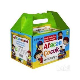 AFACAN ÇOCUK SINIF KITAPLIĞI SETI (40 KITAP TAKIM) (2. VE 3. SINIFLAR İÇIN) - KOLEKTIF