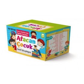 AFACAN ÇOCUK SINIF KITAPLIĞI SETI (40 KITAP TAKIM) (2. VE 3. SINIFLAR İÇIN) - KOLEKTIF