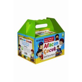 AFACAN ÇOCUK SINIF KITAPLIĞI SETI (40 KITAP TAKIM) (2. VE 3. SINIFLAR İÇIN) - KOLEKTIF