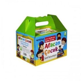 Afacan Çocuk Sınıf Kitaplığı Seti 40 Kitap Takım - kollektif