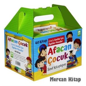 Afacan Çocuk Sınıf Kitaplığı Seti 40 Kitap Takım - kollektif