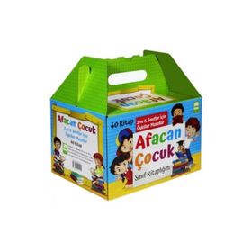 Afacan Çocuk Sınıf Kitaplığı Seti 40 Kitap Takım - kollektif