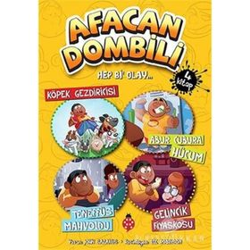 Afacan Dombili Seti 4 Kitap Takım - John Sazaklis