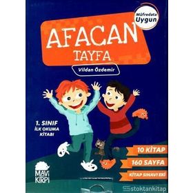 Afacan Tayfa 1. Sınıf İlk Okuma Kitabı Seti - Vildan Özdemir