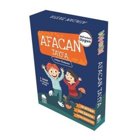 Afacan Tayfa 1. Sınıf İlk Okuma Seti - 10 Kitap Takım - Mavi Kirpi Yayınları