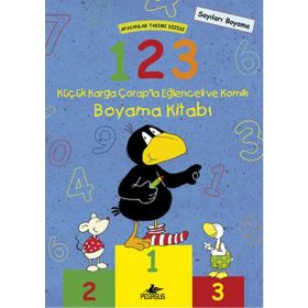 Afacanlar Takımı Dizisi 1-2-3 Küçük Karga Çorap’la Eğlenceli ve Komik Boyama Kitabı - Nele Moost Annet Rudolph