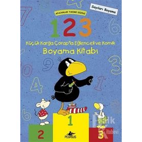Afacanlar Takımı Dizisi 1-2-3 Küçük Karga Çorap’la Eğlenceli ve Komik Boyama Kitabı - Nele Moost Annet Rudolph