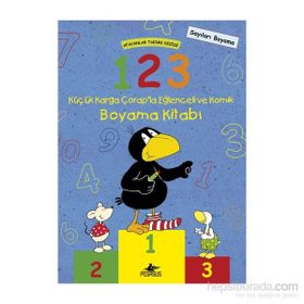 Afacanlar Takımı Dizisi 1-2-3 Küçük Karga Çorap’la Eğlenceli ve Komik Boyama Kitabı - Nele Moost Annet Rudolph