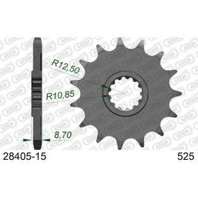 Afam Kawasaki KLZ 1000 Versys Z1000 525 Çelik Ön Dişli