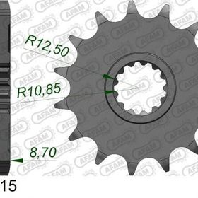 Afam Kawasaki KLZ 1000 Versys Z1000 525 Çelik Ön Dişli