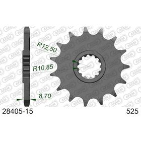 Afam Kawasaki KLZ 1000 Versys Z1000 525 Çelik Ön Dişli