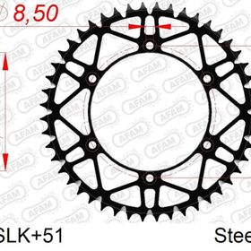 Afam Kawasaki KX 125/250/500 KXF 250/450 Suzuki RMZ250 Superlight SLK 520 Çelik Dişli