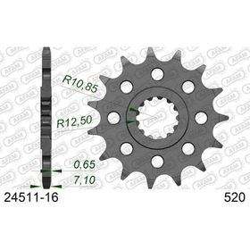 Afam Kawasaki ZX636 ZX6-R Ninja 520 Çelik Ön Dişli