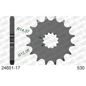 Afam Kawasaki ZZR-1400 530 Çelik Ön Dişli