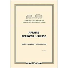 Affaire Perinçek c. Suisse - Cüneyt Akalın