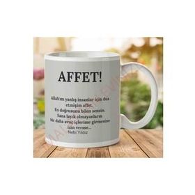 Affet Baskılı Kupa
