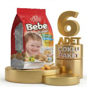 Afia Bebe 6x150 gr Bisküvi