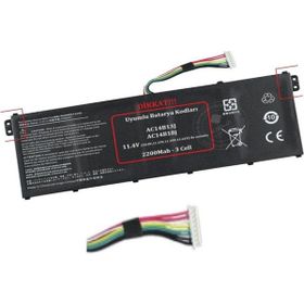 Afila Acer Aspire 7 A715-42G-R016 NH.QE5EY.004 Notebook Batarya Pil