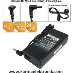 Afila Casper Nirvana CNL.I380-4K35B CNL.I460-6M35P Uyumlu 90 W 19 V 4.74 A Notebook Adaptörü