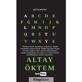 Aforizmalar - Altay Öktem
