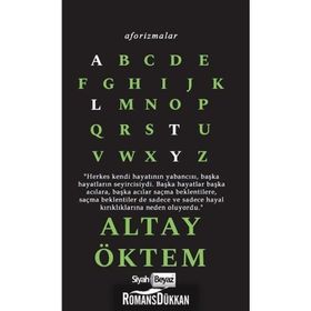 Aforizmalar - Altay Öktem