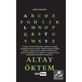 Aforizmalar - Altay Öktem