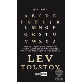 Aforizmalar - Lev Tolstoy