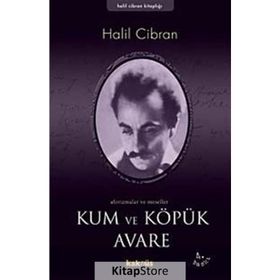 AFORIZMALAR VE MESELLER KUM KÖPÜK VE AVARE - HALIL CIBRAN