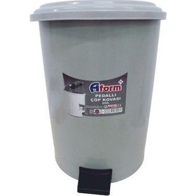 Aform 5 50 lt Gri Pedallı Çöp Kovası
