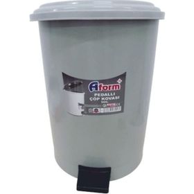 Aform 5 50 lt Gri Pedallı Çöp Kovası